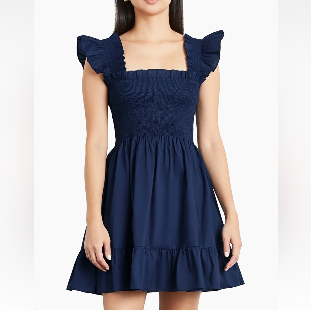 Hill House Home Mini Navy Nap Dress